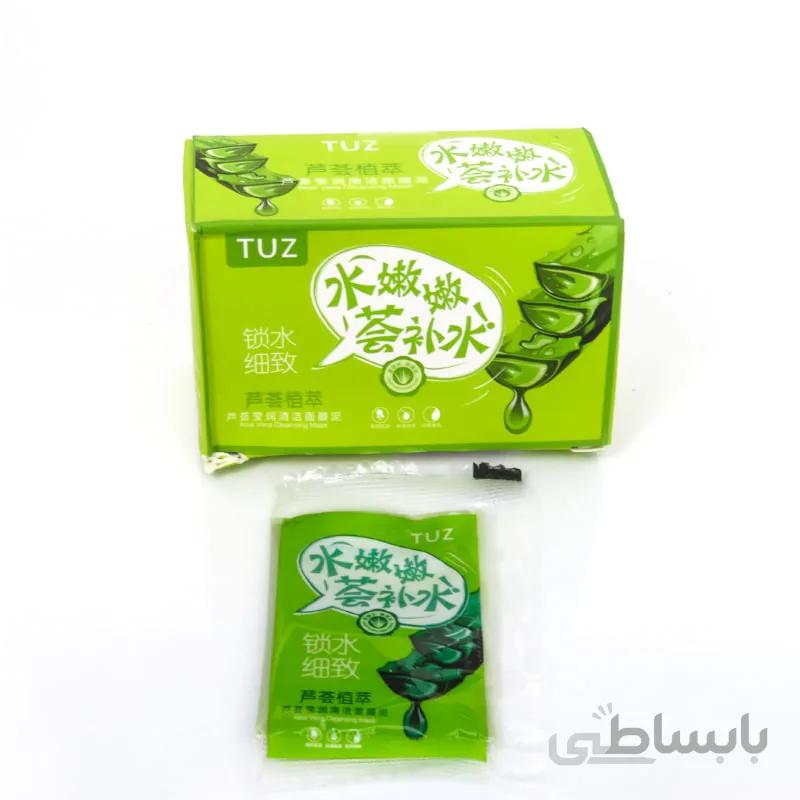 پک 12 عددی ماسک گچی آلوئه ورا توز TUZ