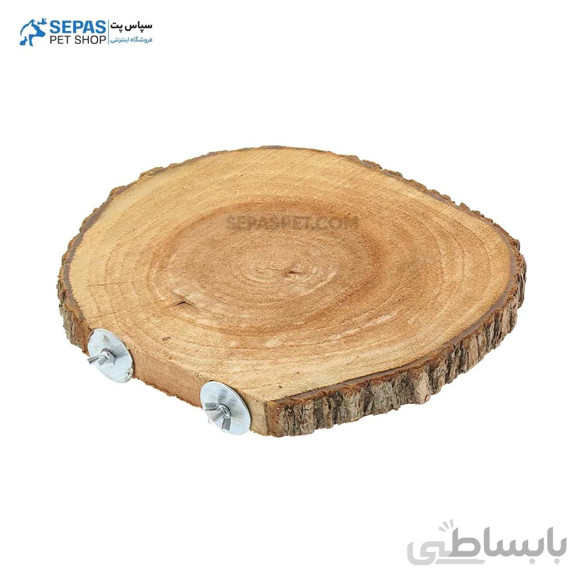 نشیمن گرد طبیعی طوطی و پرندگان – سایز بزرگ
