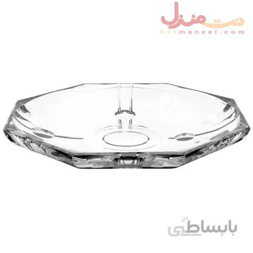 شیرینی خوری بدون پایه کریستال ایرنا طرح برلین