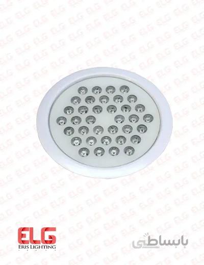 چراغ استخری توکار 36 وات مولتی کالر IP68 ضد کلر