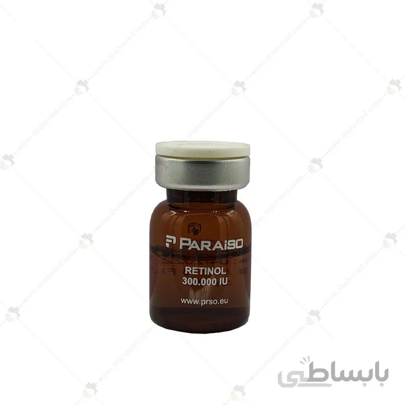 کوکتل مزوتراپی 5 سی سی اسپانیایی پارایزو مدل رتینول 300.000 Mesotherapy Cocktail Paraiso Retinol 300.000 5cc