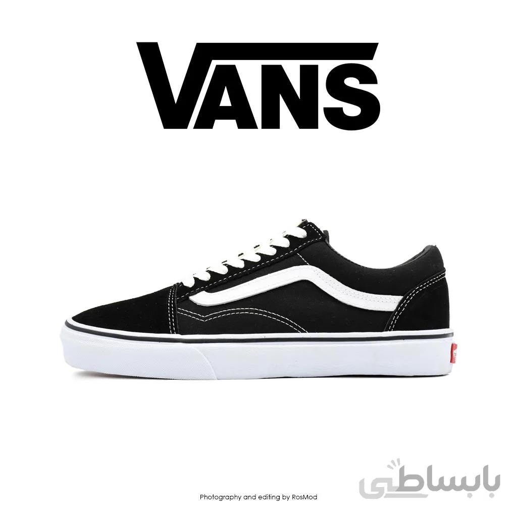 کتانی ونس اولد اسکول – Vans Old Skool Classic Black/White Sneakers