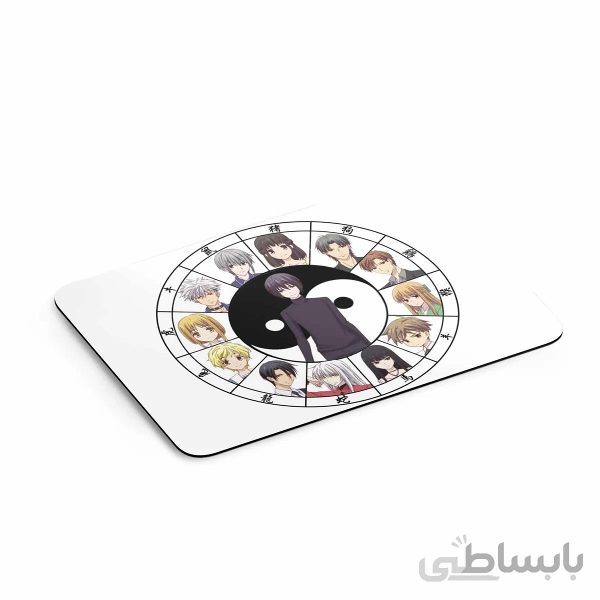 ماوس پد طرح انیمه فروتس بسکت (سبد میوه) Fruits Basket کد KCT10456