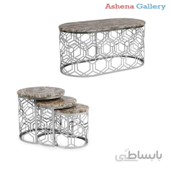 میز پذیرایی کد ۰۱۱ مجموعه ۴ عددی