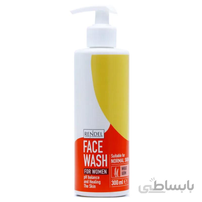 ژل شستشو صورت رندل مدل جوانه گندم حجم 300 میلی لیتر