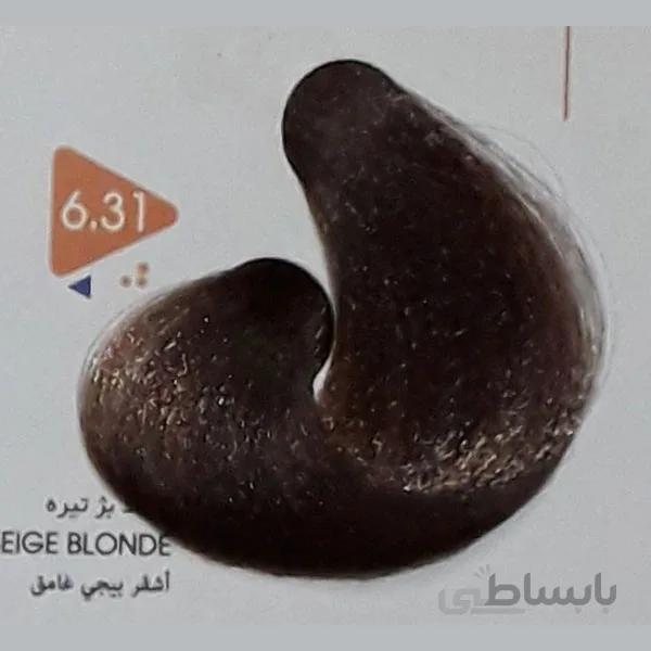 رنگ مو ویتامول (Vitamol) بلوند بژ تیره (شماره 6/31 بژ) حجم 120 میل