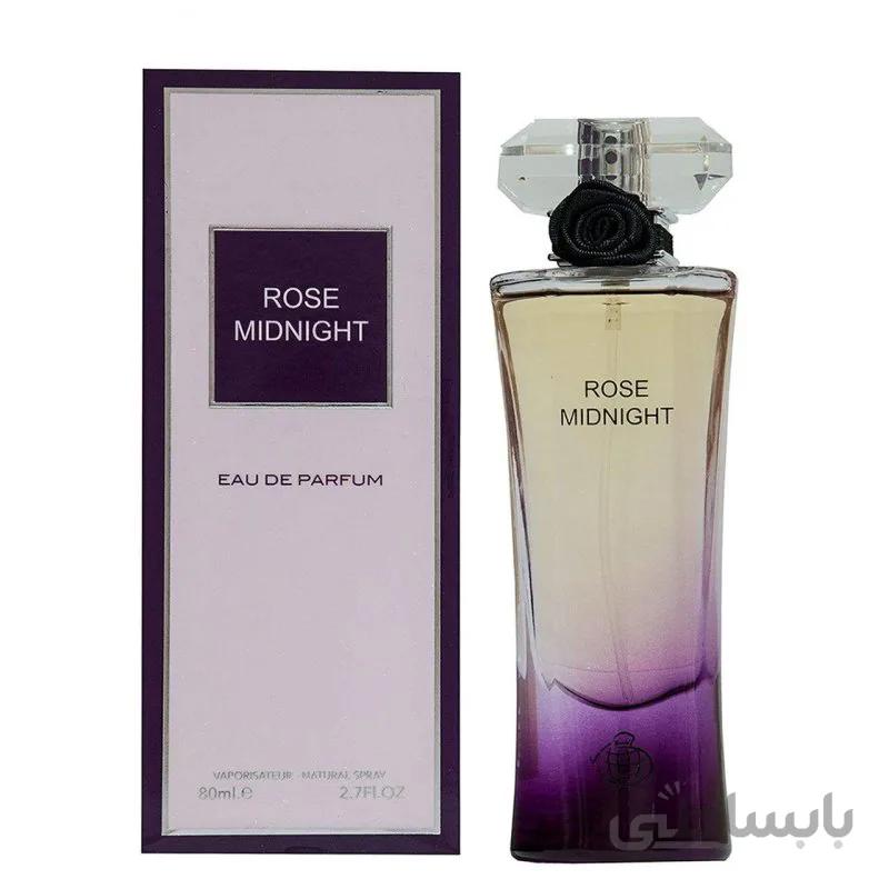 ادو پرفیوم زنانه میدنایت رز فراگرنس ورد مدل ROSE MIDNIGHT حجم 80 میلی لیتر