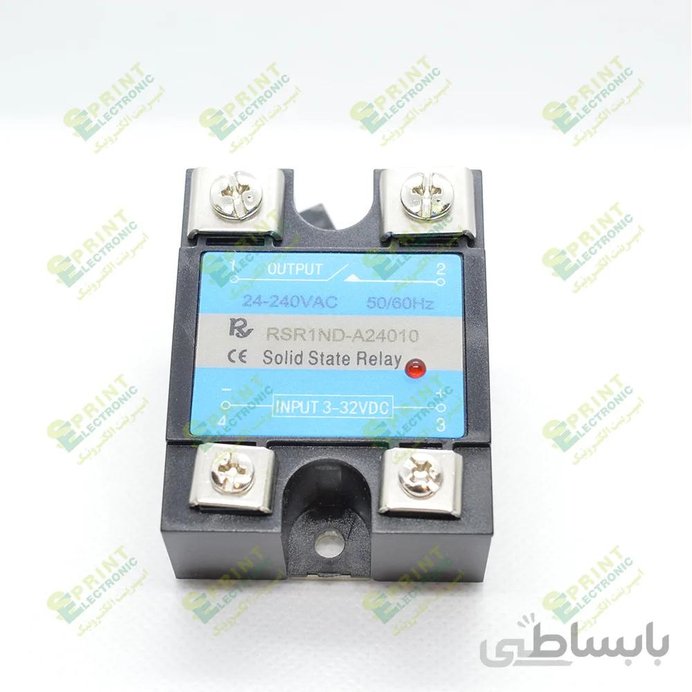 رله الکترونیکی SSR پیچ خور تک فاز 10 آمپر DC/AC