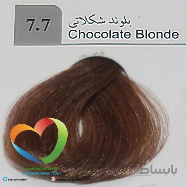 رنگ موی لاکچری دوپیر مدل 6.7 بلوند شکلاتی تیره 100 میل | Dupier Hair Color