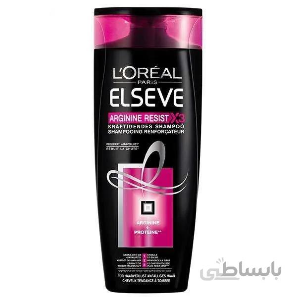 شامپو ضد ریزش مو LOREAL لورآل مدل Elseve Arginine Resist X3 حجم 400 میلی لیتر