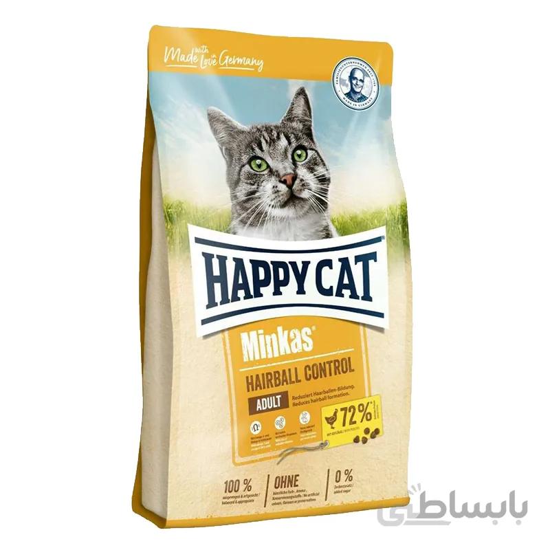 غذای خشک گربه هپی کت مدل مینکاس هربال Minaks Hairball ا HappyCat Minkas Hairball