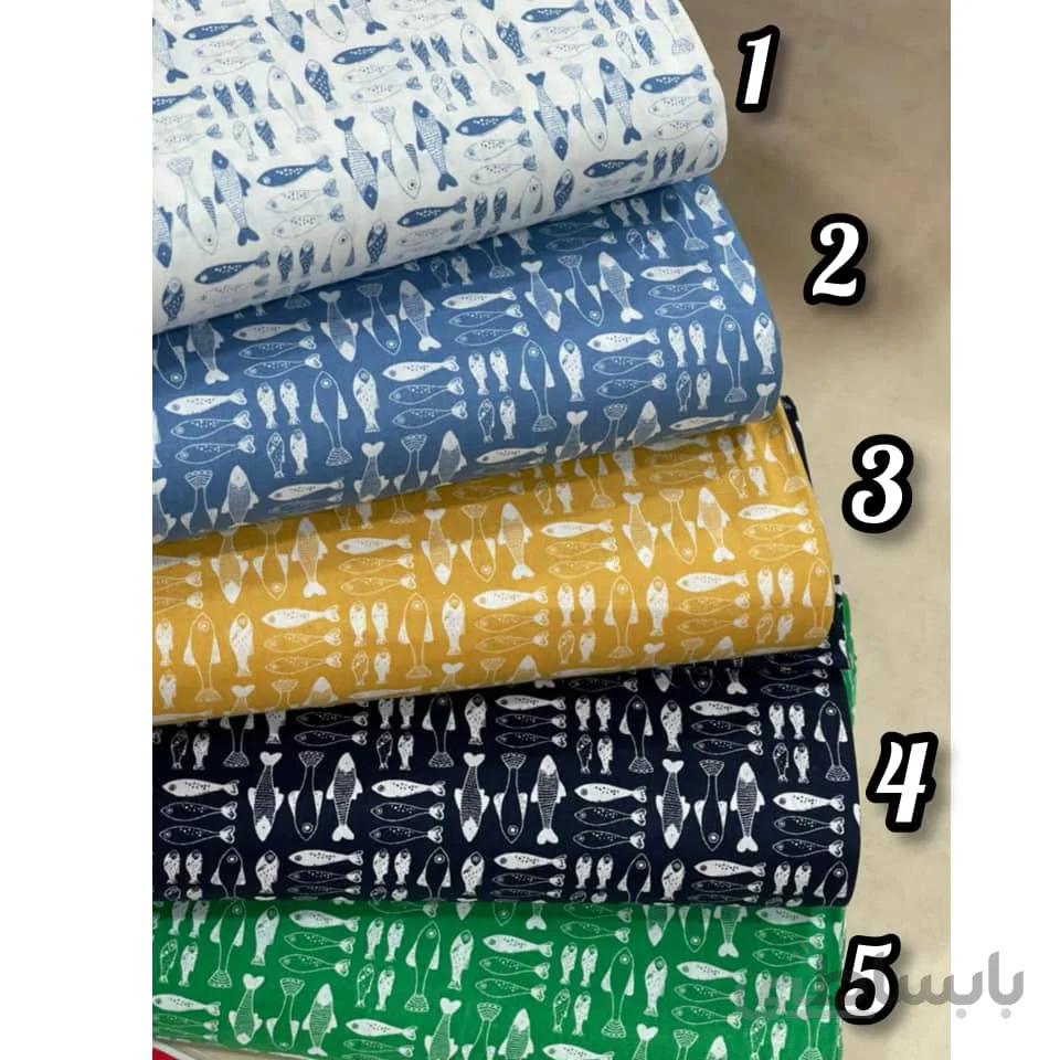 پوپلین کتان پنبه ماهی
