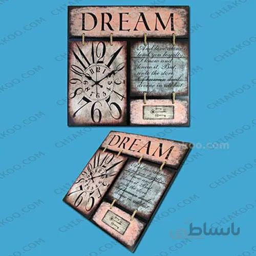 ساعت آنتیک مربعی طناب دار کد 5006A60