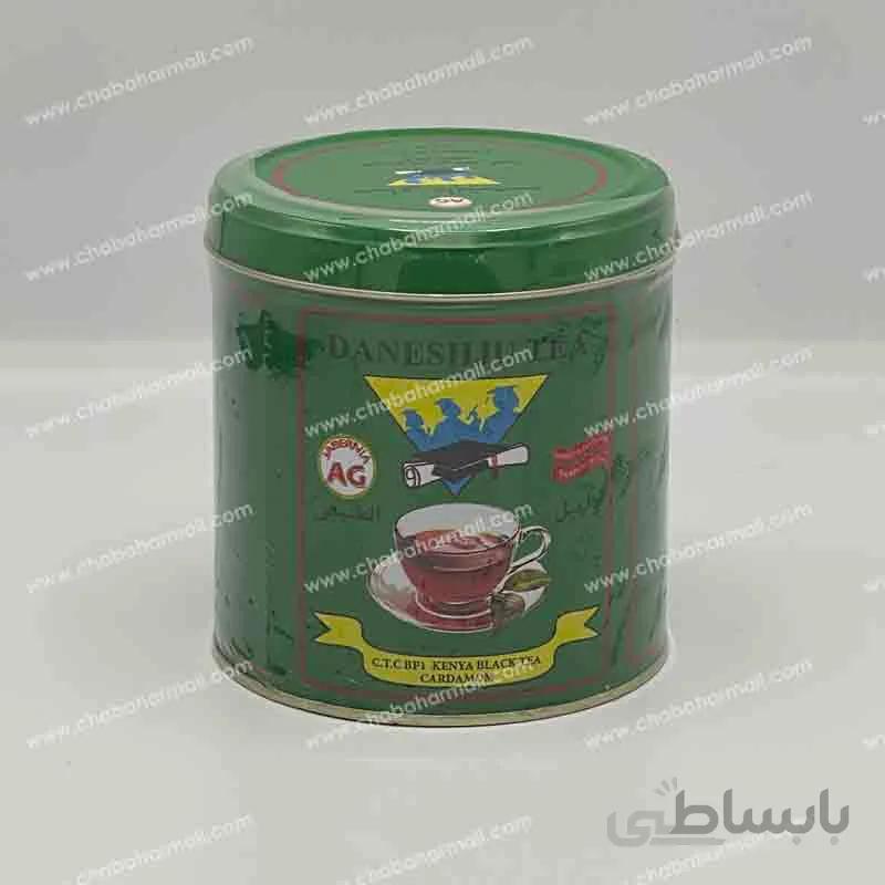 چای دانشجو کله مورچه در فلزی با طعم هل Daneshju Tea