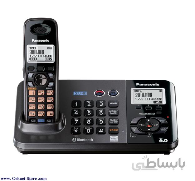 تلفن بی سیم پاناسونیک مدل ۹۳۸۱ تی ا Panasonic KX-TG9381T Cordless Phone