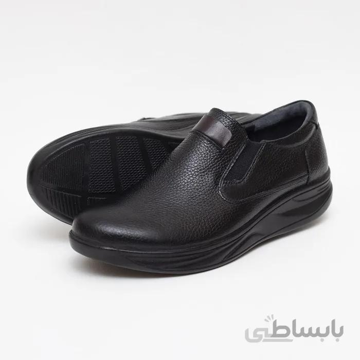 کفش چرم مردانه طبی مدل توماج