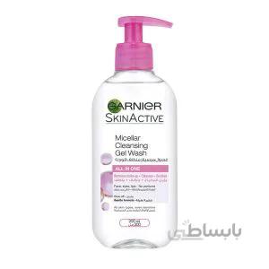 ژل شستشوی صورت گارنیر گارنیه garnier مدل skin active micellar