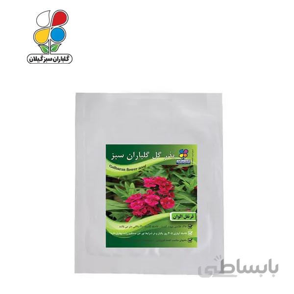 ( بسته 20 عددی ) بذر گل قرنفل بسته بندی کوچک