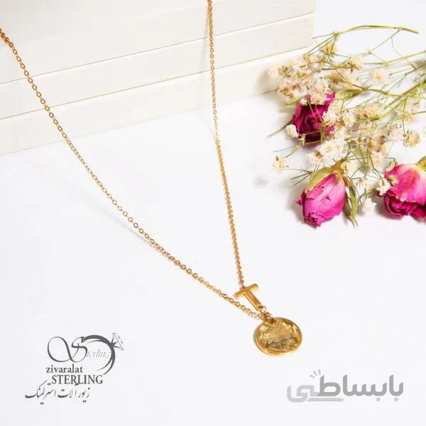 گردنبند زنانه طرح طلا کد 181404