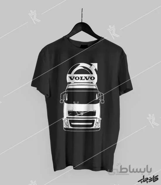 تیشرت مشکی ولوو Volvo FH