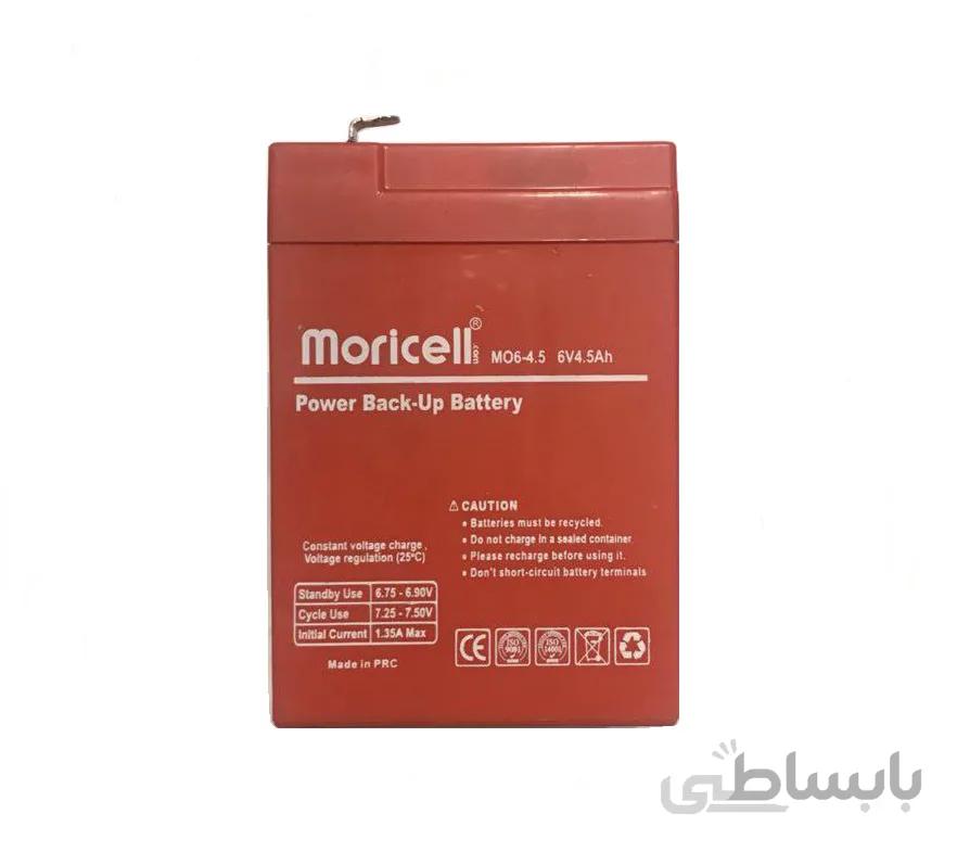 باتری 6 ولت ترازو ا Rechargeable Battery For Digital Scale 6V