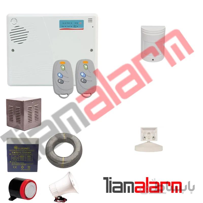 پکیج دزدگیر اماکن باسیم مدل سایلکس تلفنی SL14PR1