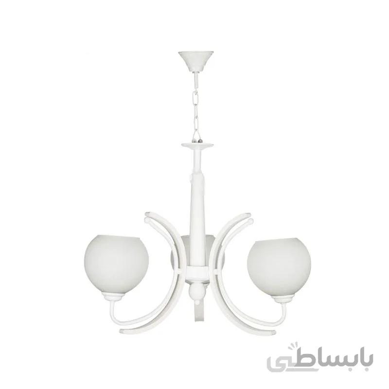 لوستر چشمه نور 3 شعله کد 858