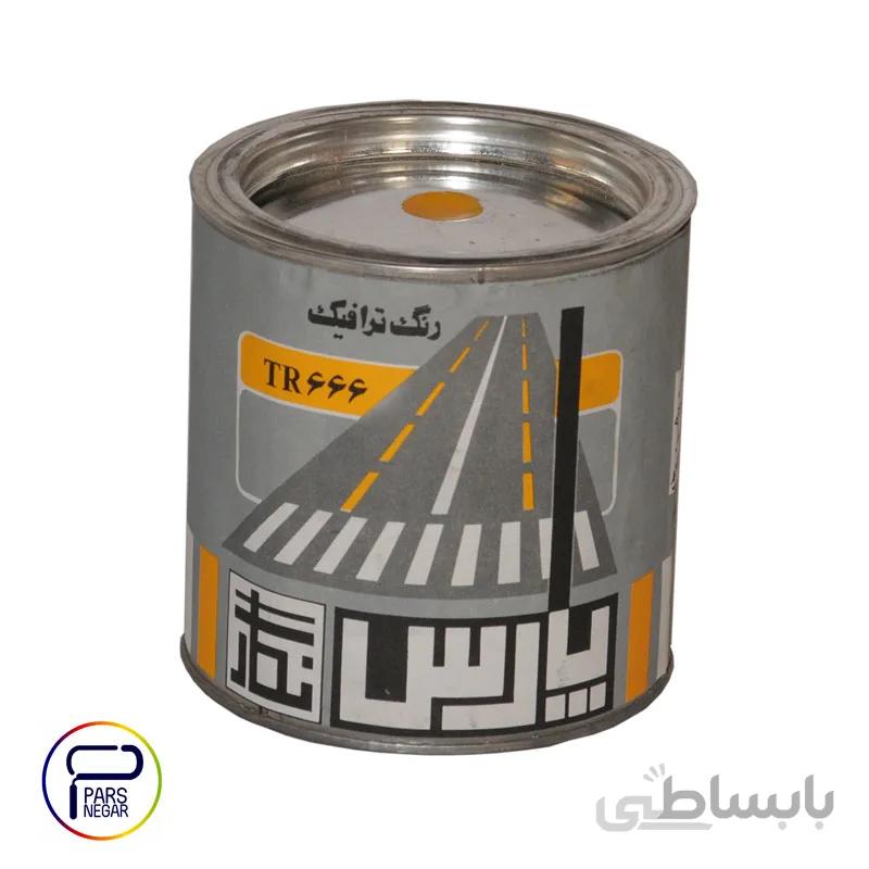 رنگ ترافیک زرد پارس نگار ۱/۲۵۰ کیلویی