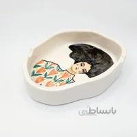 زیرسیگاری سرامیکی دستساز کد ۰6