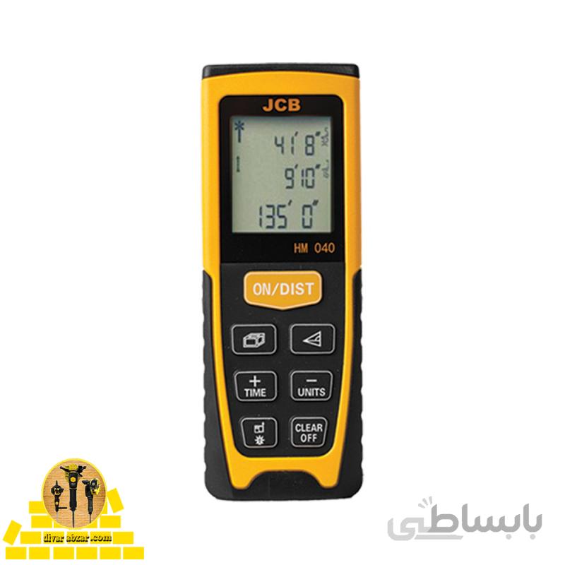 متر لیزری 40 متری جی سی بی مدل HM040