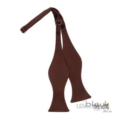 پاپیون سری مندو - گره باز (قهوه ای براق)