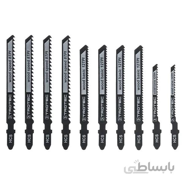 مجموعه 10 عددی تیغ اره تروتک مدل HCS