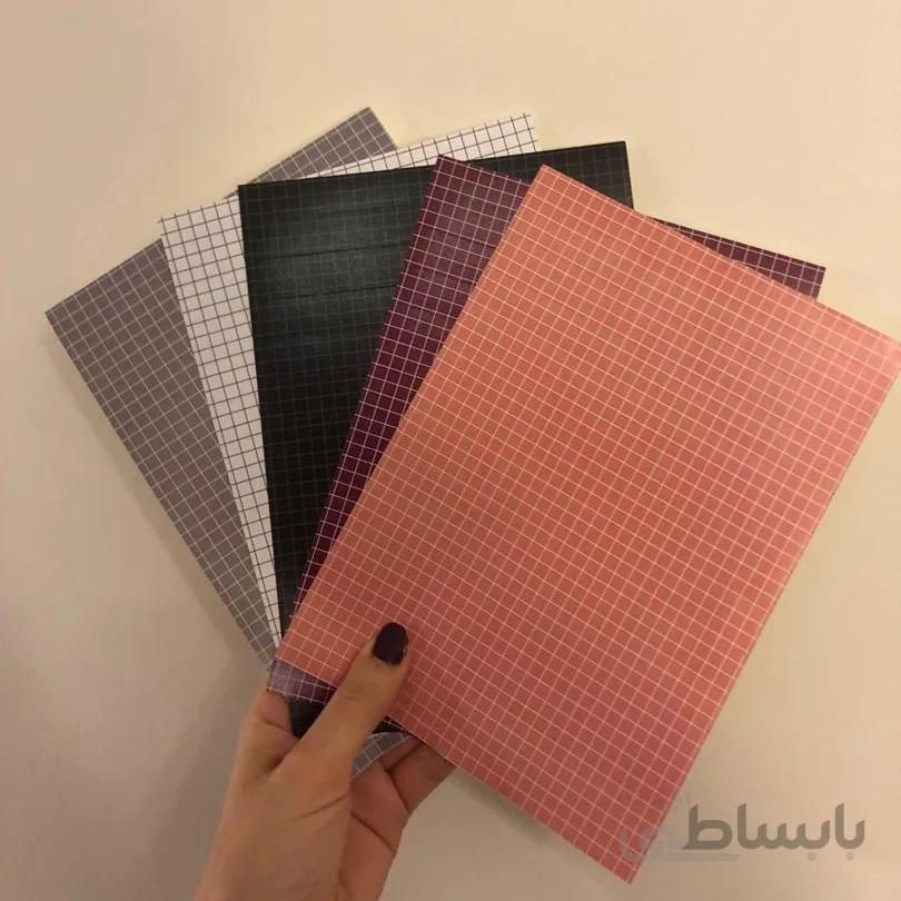 استیکر چهار خونه 02 ( مجموعه ۵ رنگ)