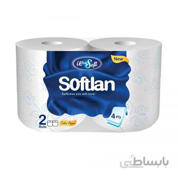 دستمال توالت دو قلو سافتلن