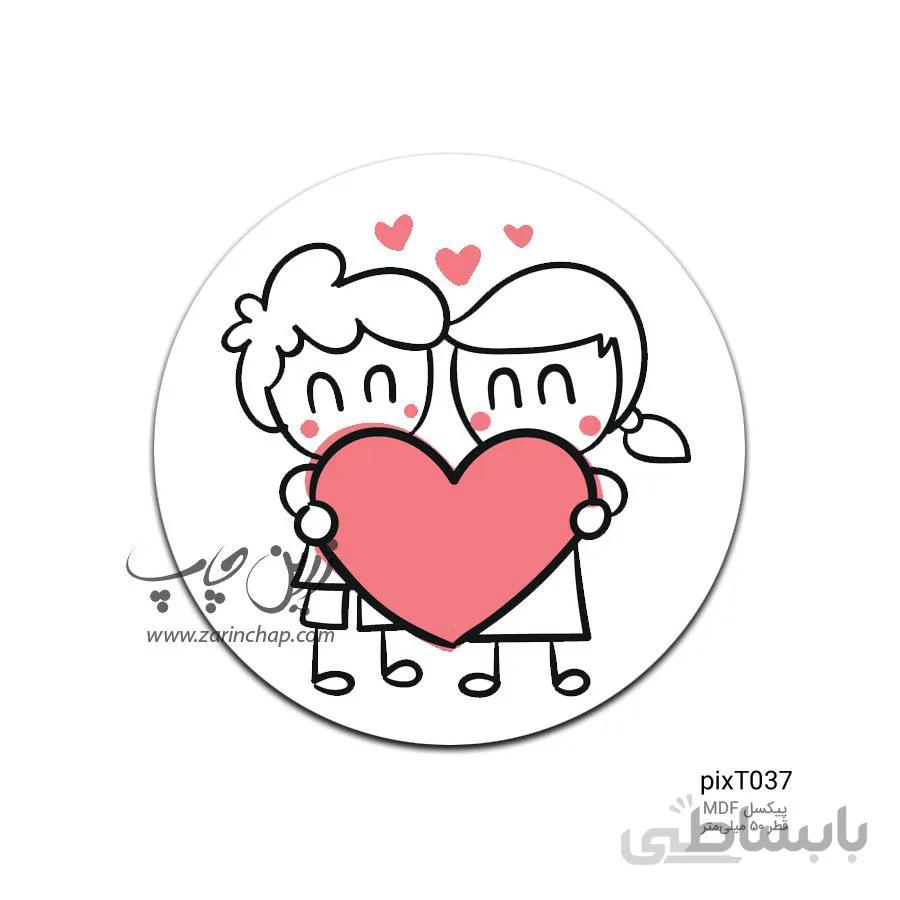 پیکسل MDF طرح pixT037