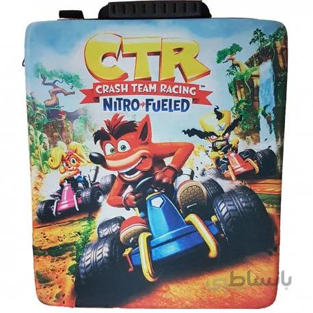 کیف ضد ضربه مخصوص PS4 - طرح Crash CTR