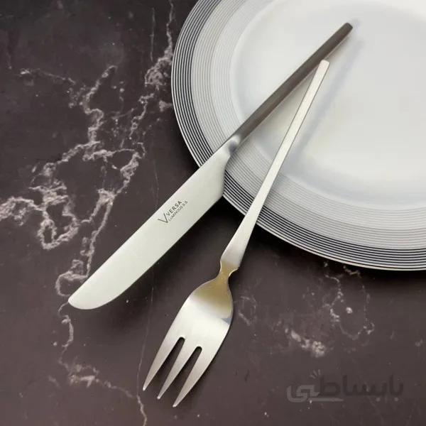کارد و چنگال استیل 3بعدی