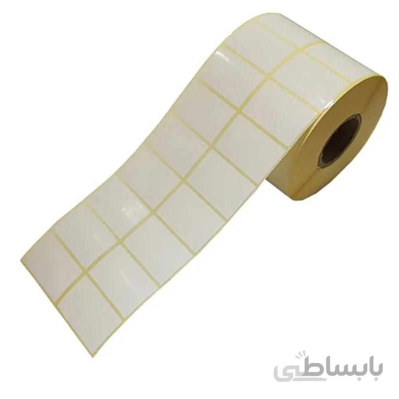 لیبل کاغذی 51*34 دو ردیفه