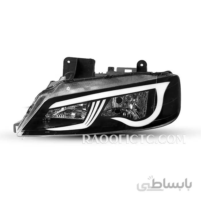 چراغ اسپرت پژو پارس جلو جفت طرح خفاشی