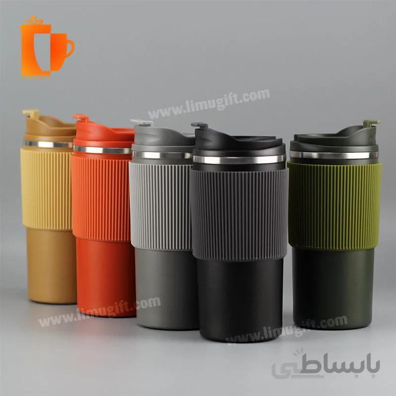 تراول ماگ دور سیلیکونی