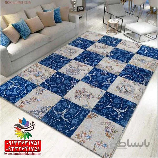 فرش چهل تیکه 1200 شانه برجسته کد 4058