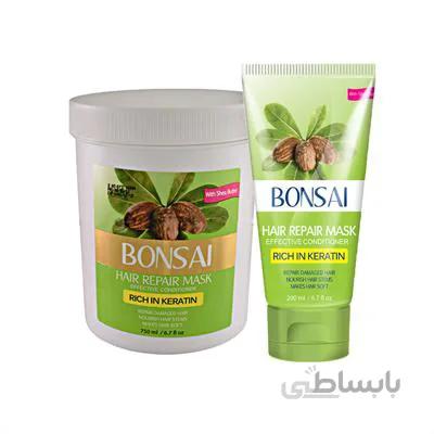 ماسک مو کراتین بنسای مخصوص موهای خشک و آسیب دیده
