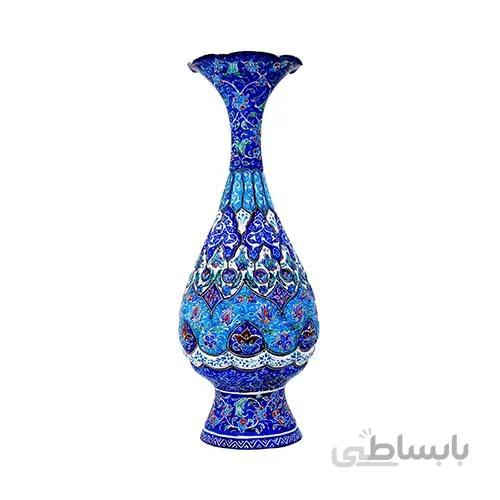 گلدان 25 سانتی میناکاری طرح پرداز