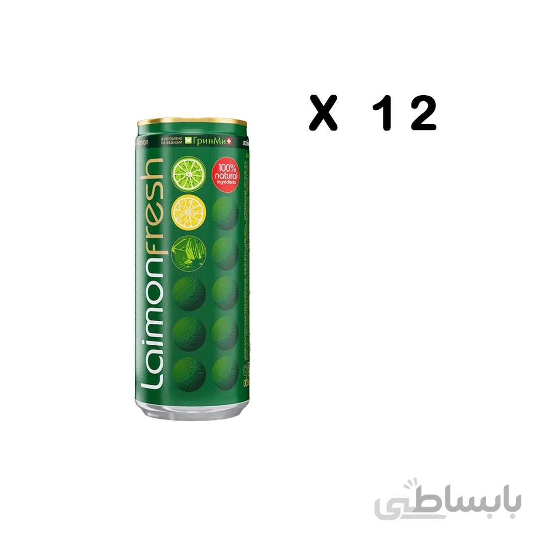 نوشیدنی موهیتو لایمون فرش پک 12 عددی Laimon Fresh