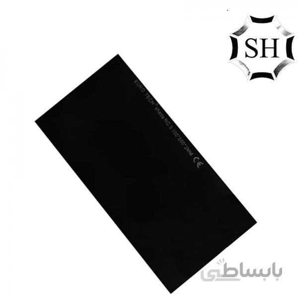 شیشه ماسک مشکی