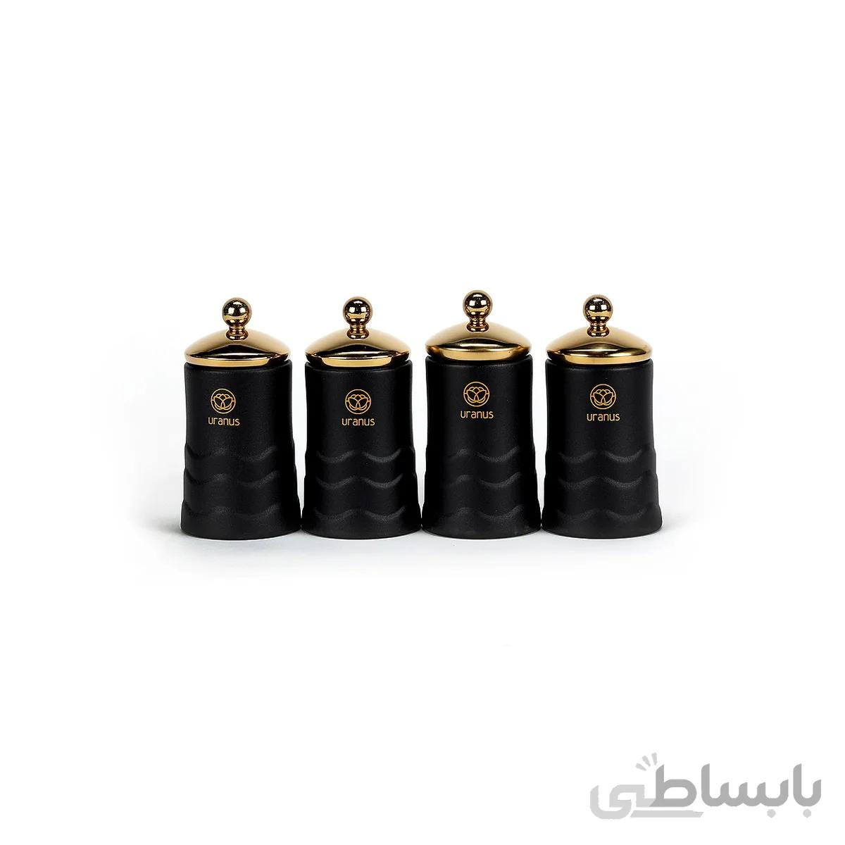 ست جا ادویه 4 پارچه اورانوس مدل UHC-900