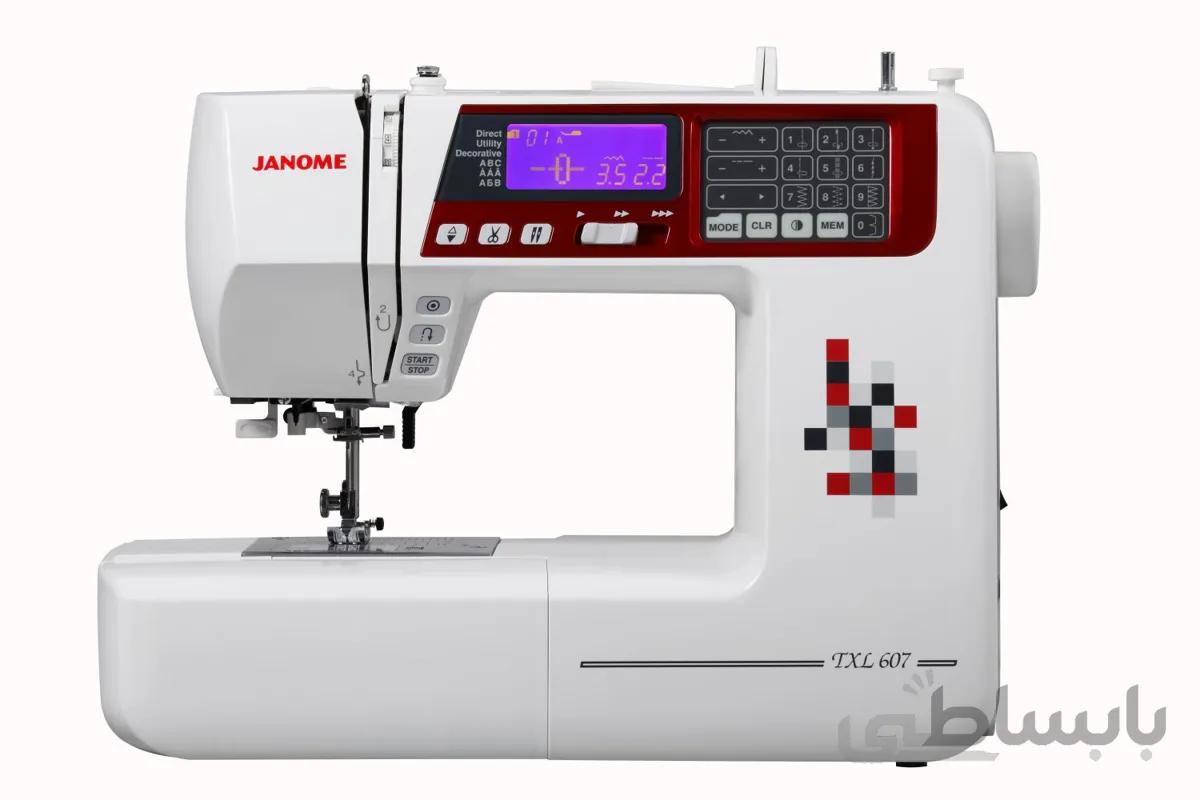 چرخ خیاطی و گلدوزی ژانومه مدل xl607