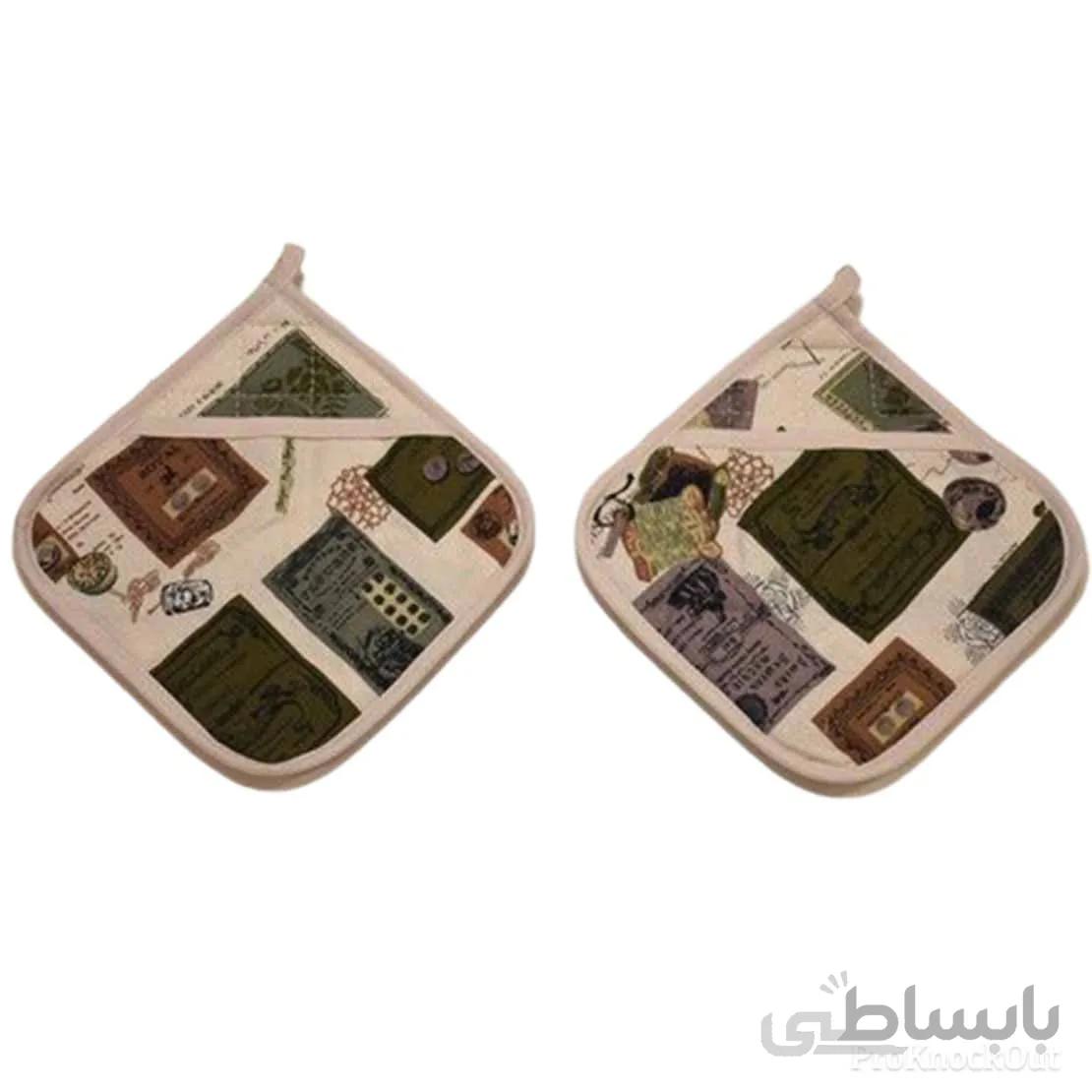 دستگیره آشپزخانه رزین تاژ طرح نخ سوزن چاپی