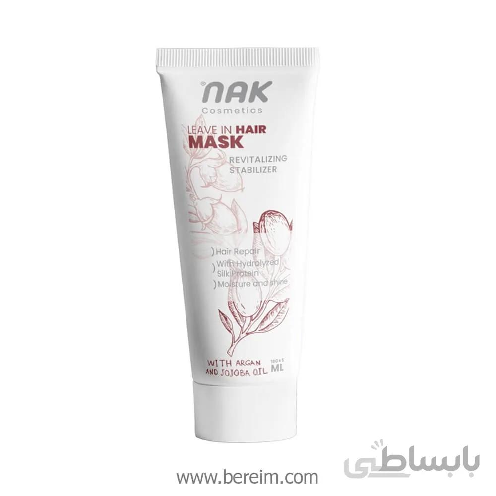 ماسک مو بدون ابکشی روغن جوجوبا ناک