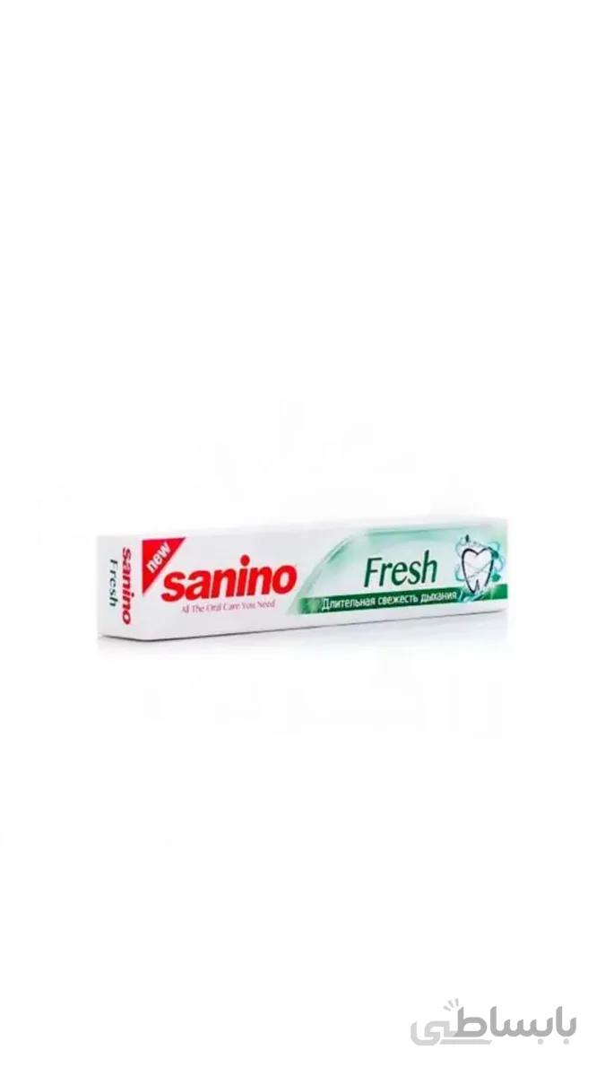 خمیردندان سانینو مدل Fresh حجم 100 میل